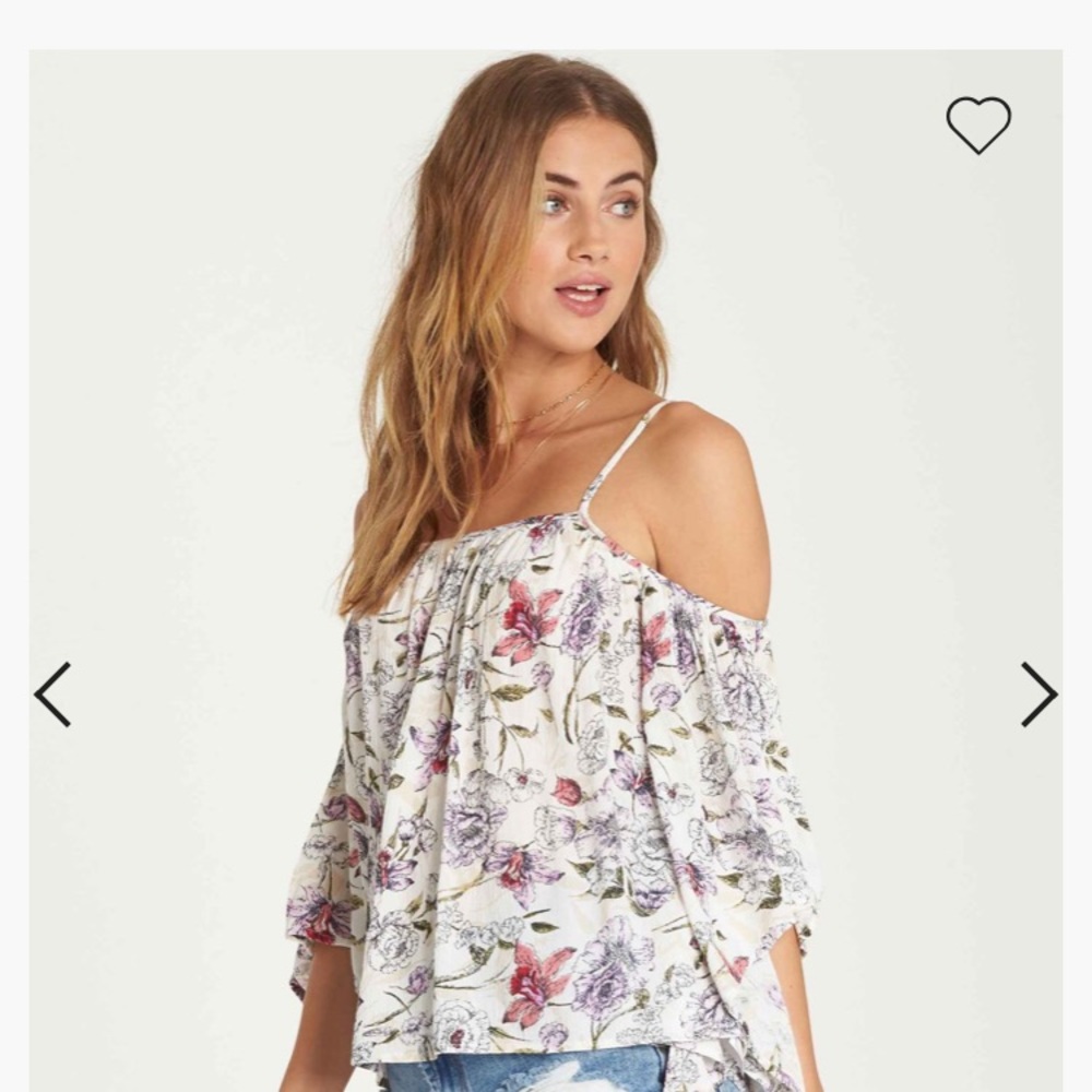 Billabong Women’s off the shoulder tank - Picture 5 of 6